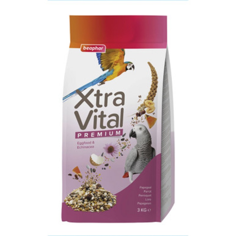 Beaphar Vitamin Enriched Parrot Food 3Kg