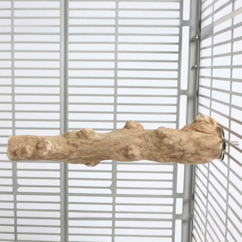 Coffee Wood Straight Perch Medium