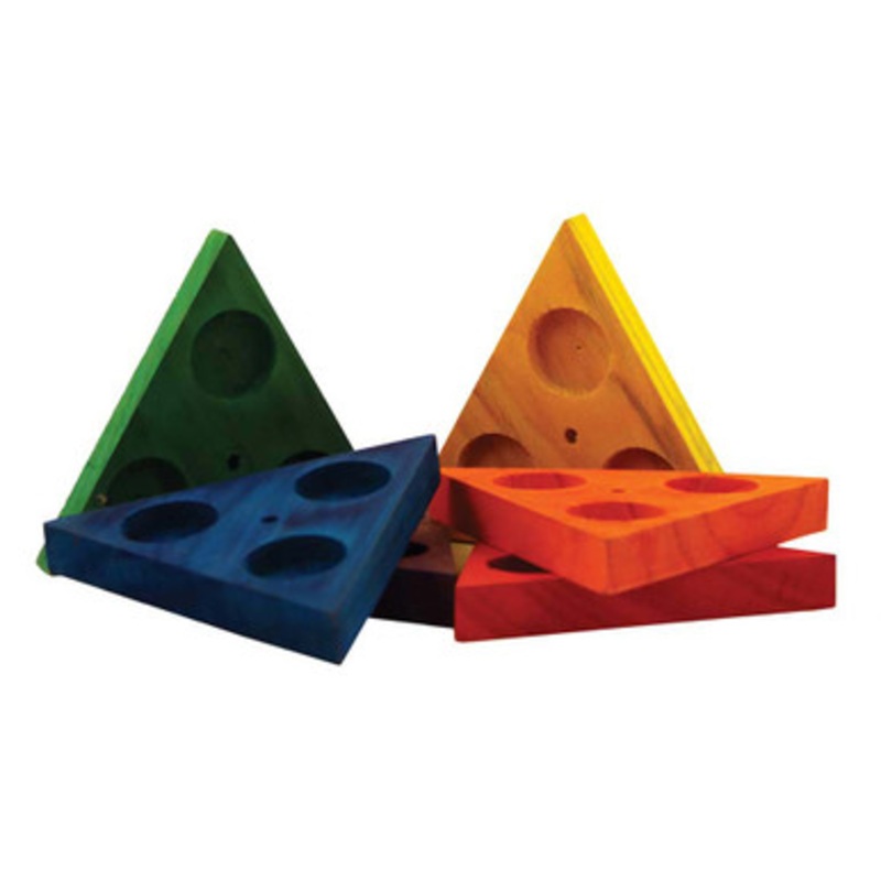 Foraging Block Parrot Toy Making Parts Pack of 6