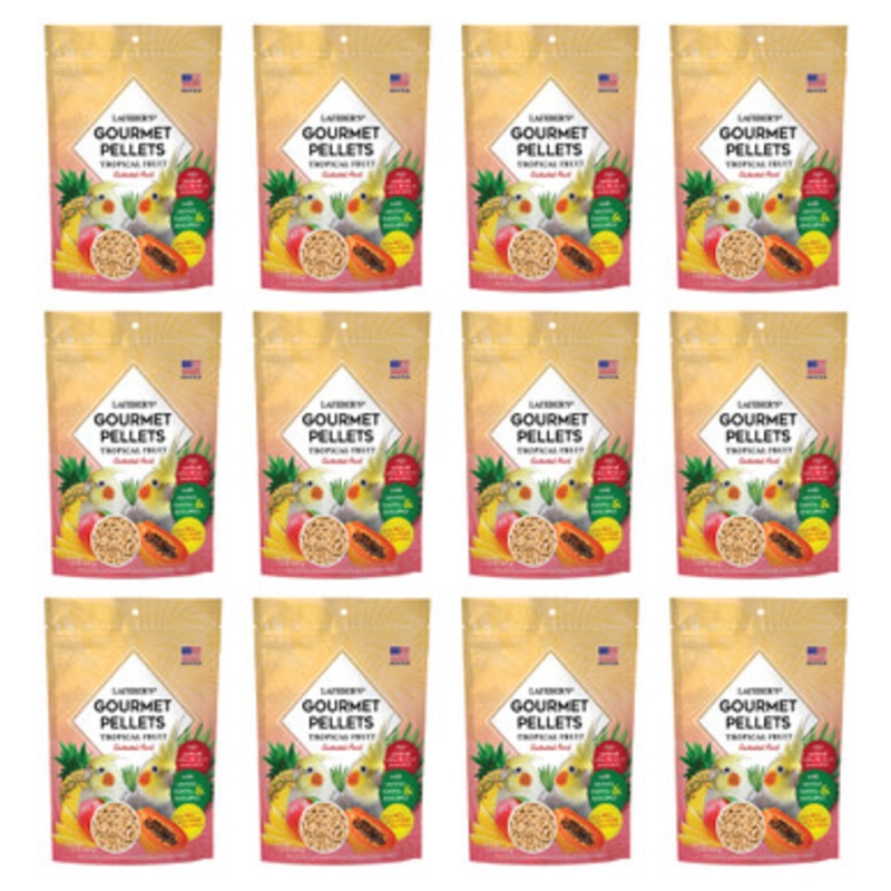Lafeber Gourmet Pellets Tropical Fruit 567g Cockatiel Case of 12