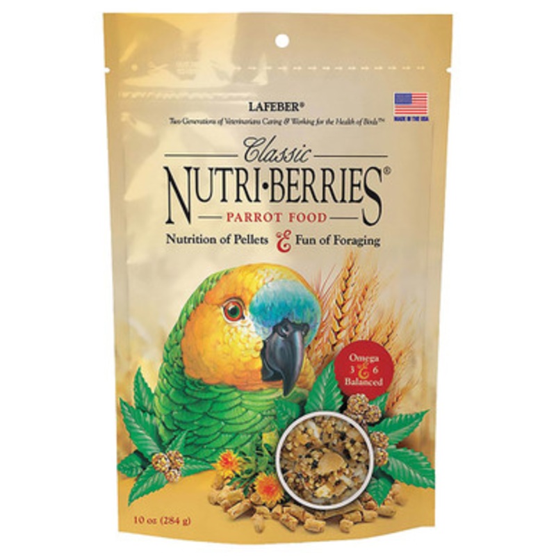 Lafeber NutriBerries Original Complete Parrot Food 284g