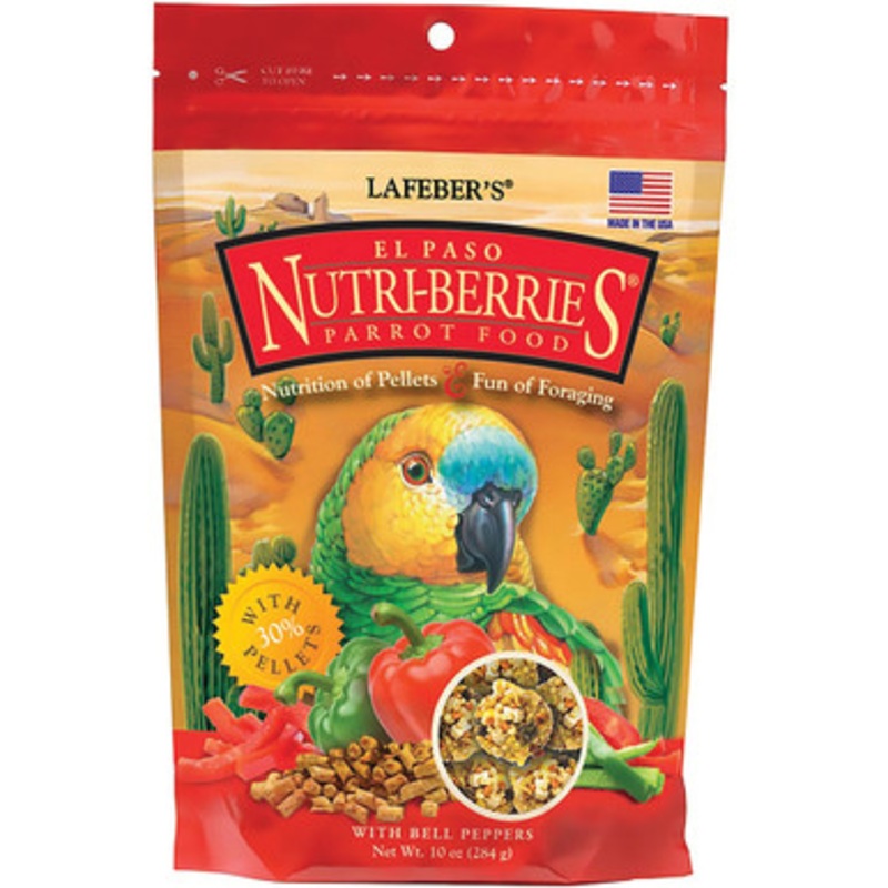 Lafeber NutriBerries Spicy El Paso 284g Complete Parrot Food