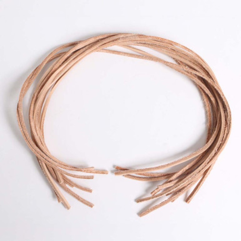 Leather Strips Small – Parrot Toy Making Parts – 10 Pack