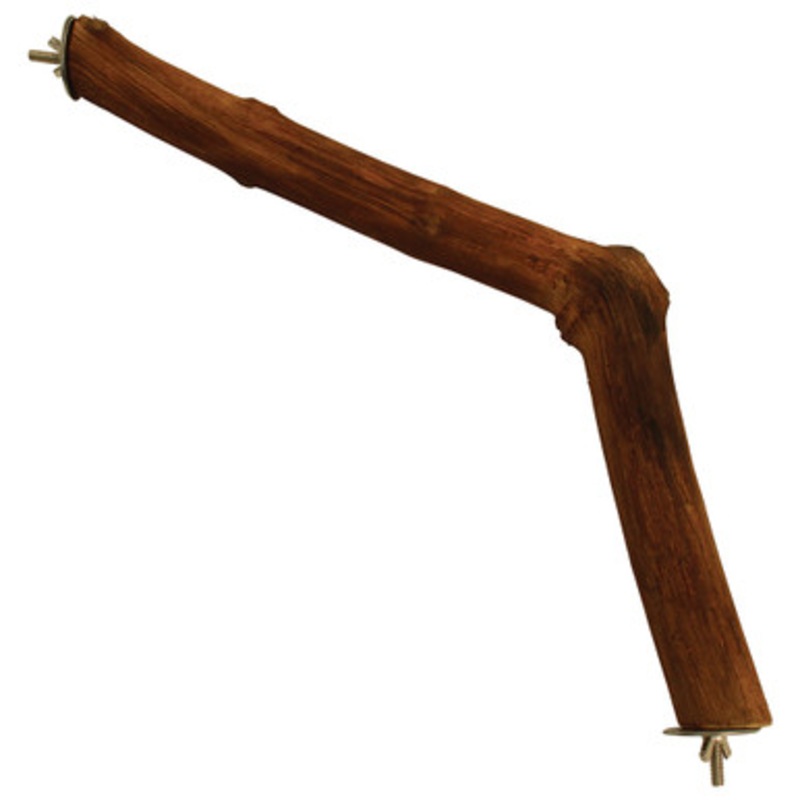 Natural Corner Parrot Perch – Large