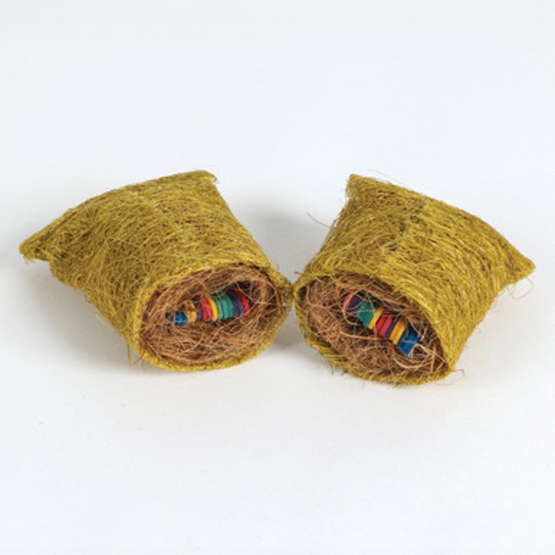 Pack of 2 Popsicle Pouch Foraging Parrot Toy