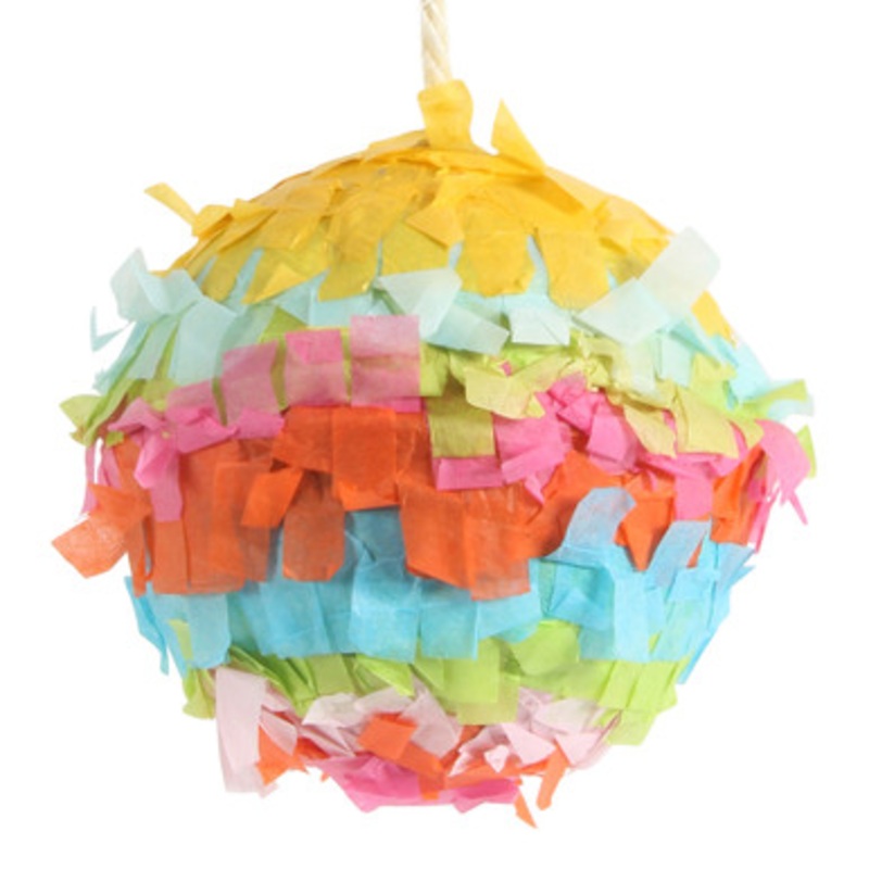 Rainbow Disco Ball Bauble Parrot Toy