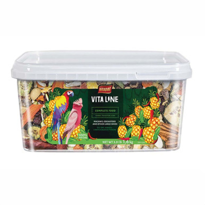 Vitapol Vitaline Macaw and Cockatoo Food 1.6kg