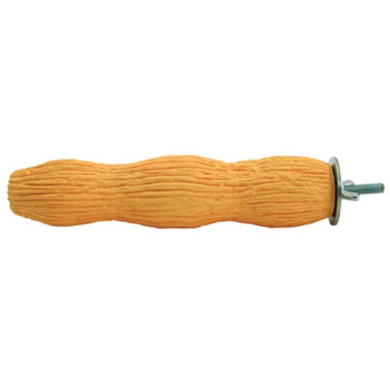 Wavy Calcium Parrot Perch – Medium