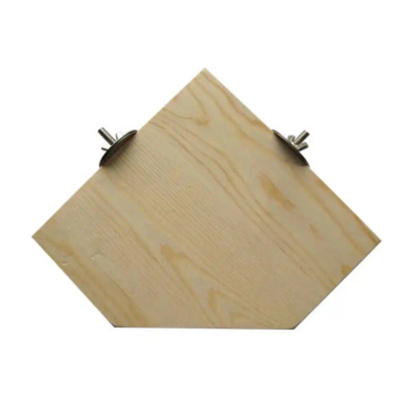 Angled Corner Platform Parrot Perch Large