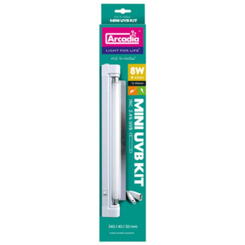 Arcadia Mini UVB Avian Light Kit for Small Birds