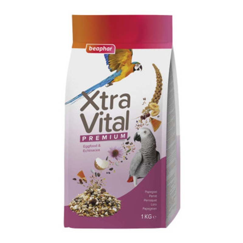 Beaphar Vitamin Enriched Parrot Food 1kg