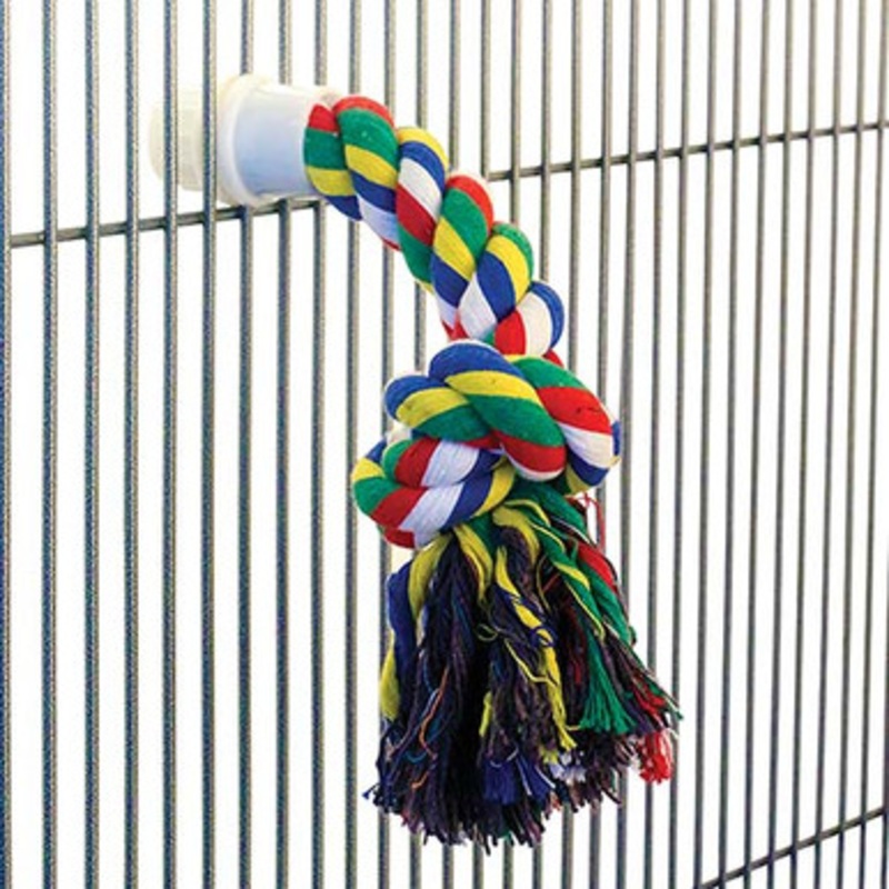 Cotton Rope Parrot Preening Toy – Large