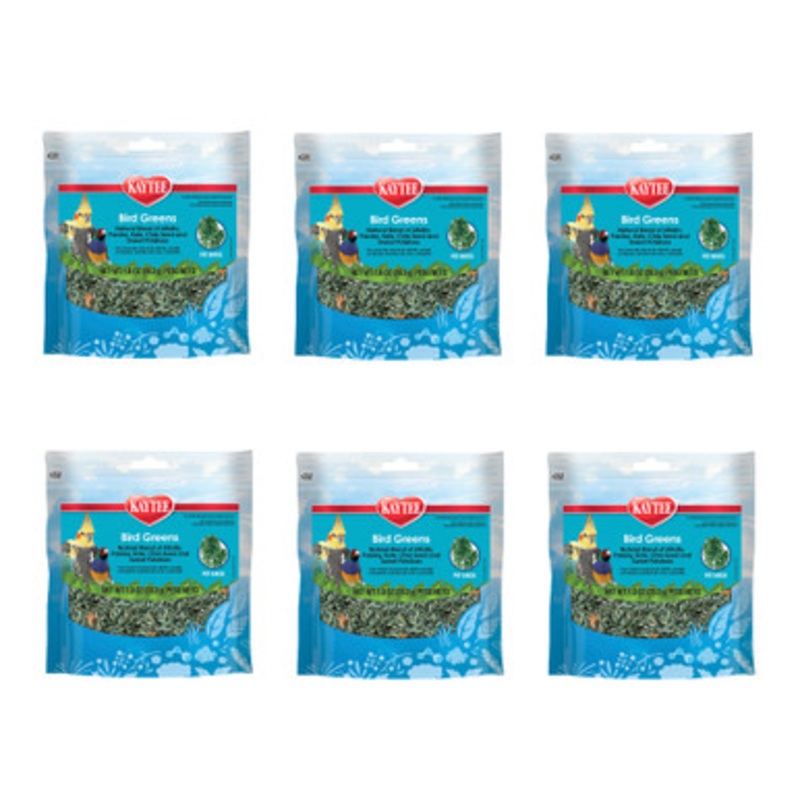 Kaytee Bird Greens Pro Health 28g Chia & Sweet Potato Parrot Treat Case of 6