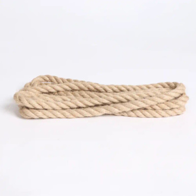 Natural Jute Rope Parrot Toy Making Part – 10mm x 3m