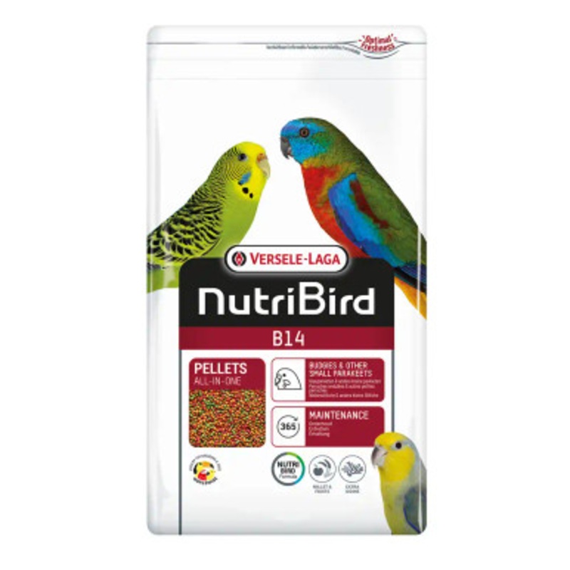 NutriBird B14 Tropical Pellets Maintenance Budgie Food 3kg