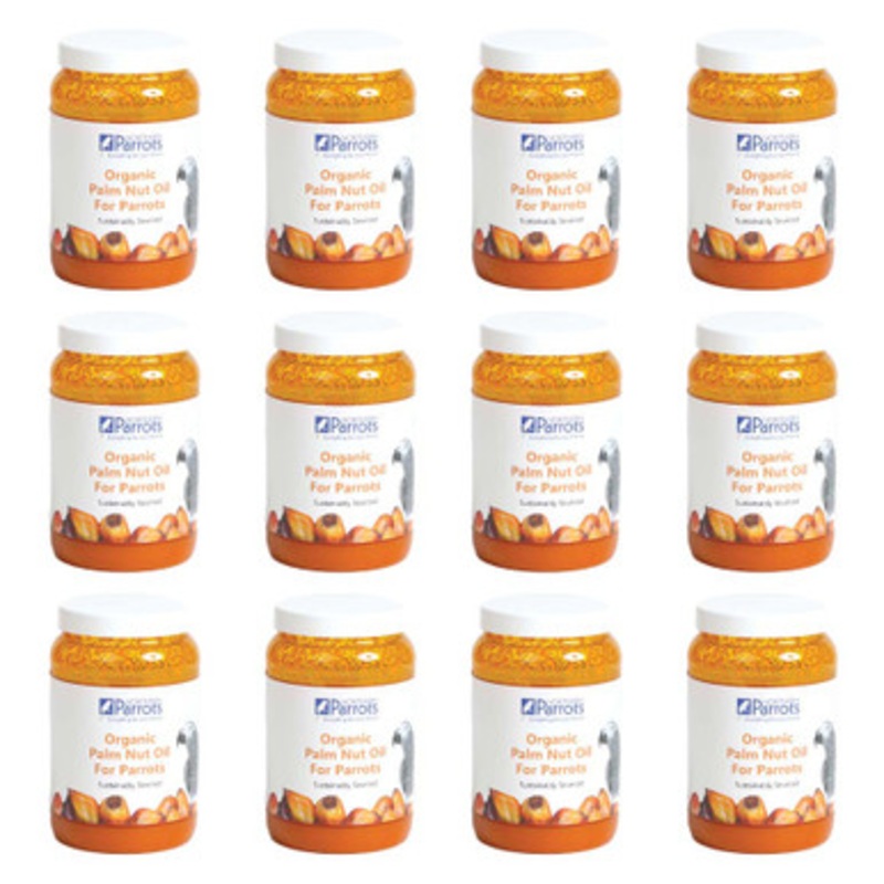 Organic Parrot Palm Nut Fruit Extract Oil 450ml Case of 12