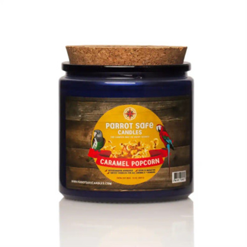 Parrot Safe Candles Caramel Popcorn Scented