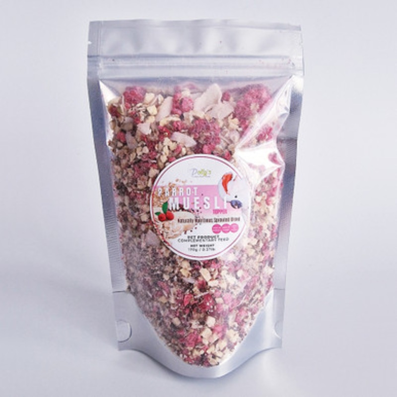 Polly’s Sprouted Topper Muesli Parrot Food 170g