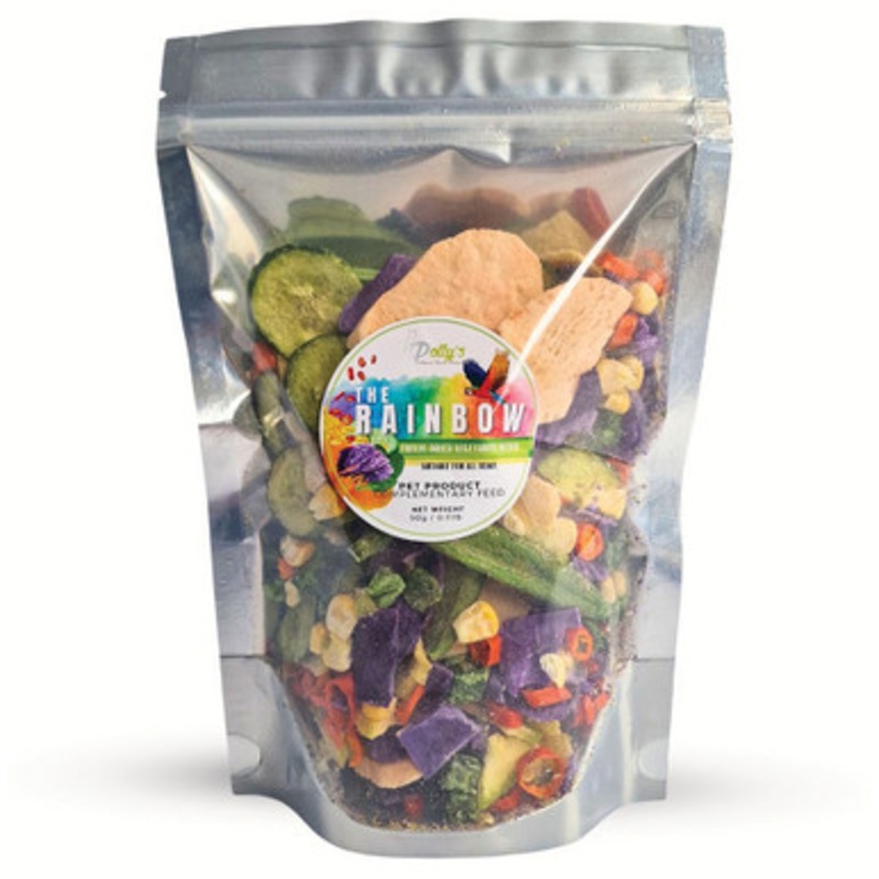 Polly’s The Rainbow Freeze Dried Vegetable Blend 50g