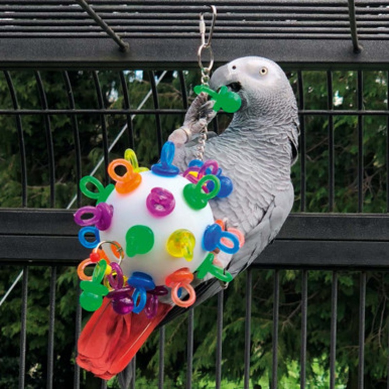 Super Binkies Wiffle Ball Parrot Toy – Large