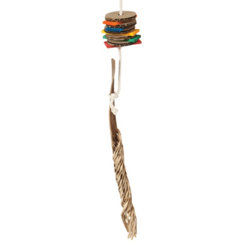 Vegetable Holder Parrot Toy