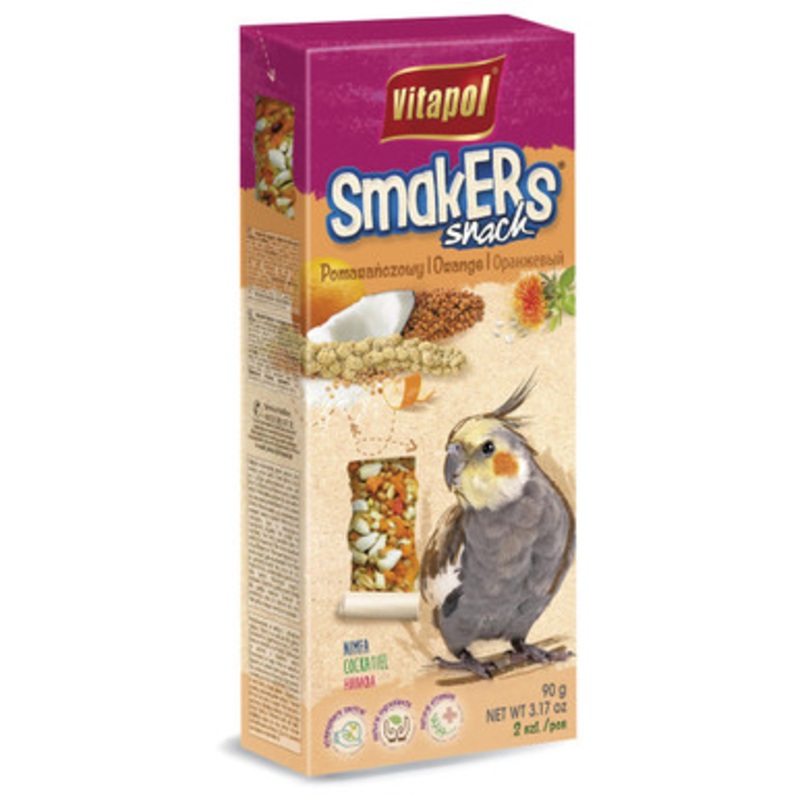 Vitapol Cockatiel Sticks Twinpack – Orange