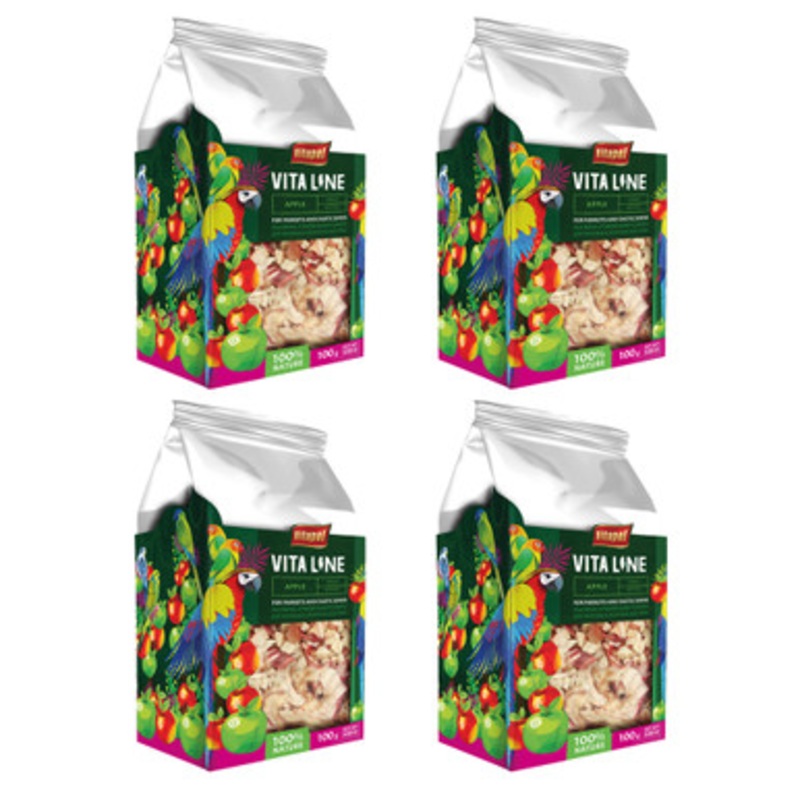 Vitapol Vita Line Apple – 100g  – Case of 4