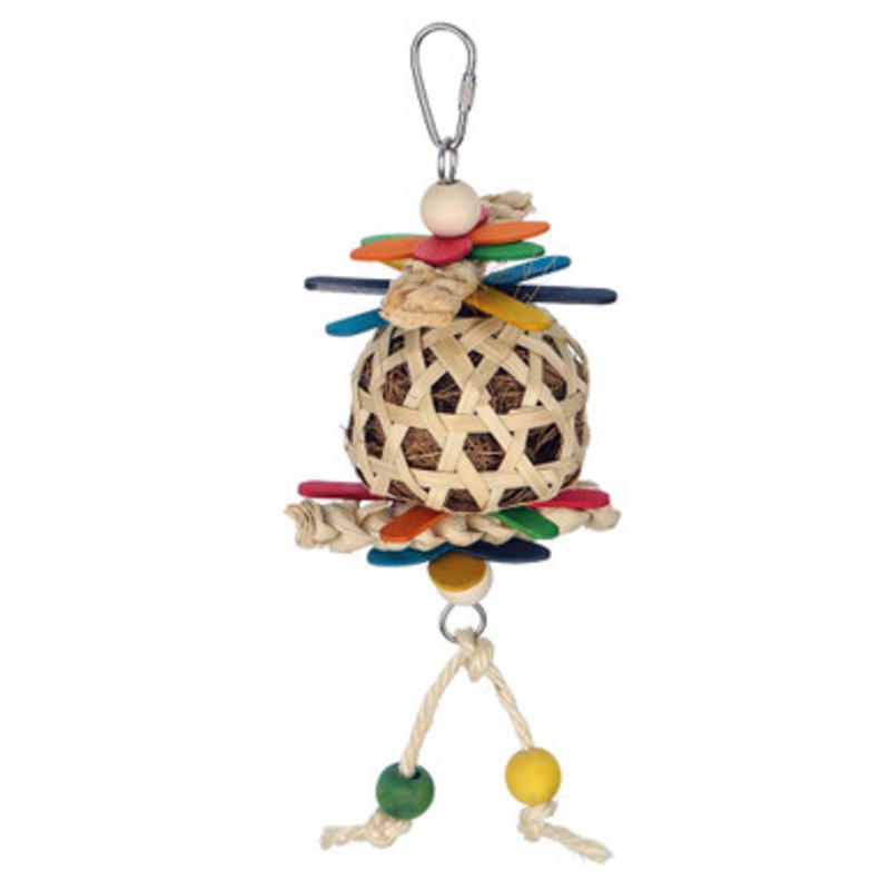 Whirligig Chewable Foraging Basket Parrot Toy
