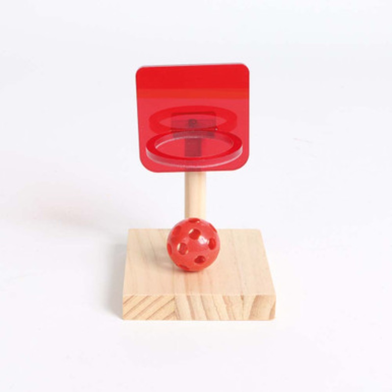 Birdie Basket Ball Hoop Activity Parrot Toy
