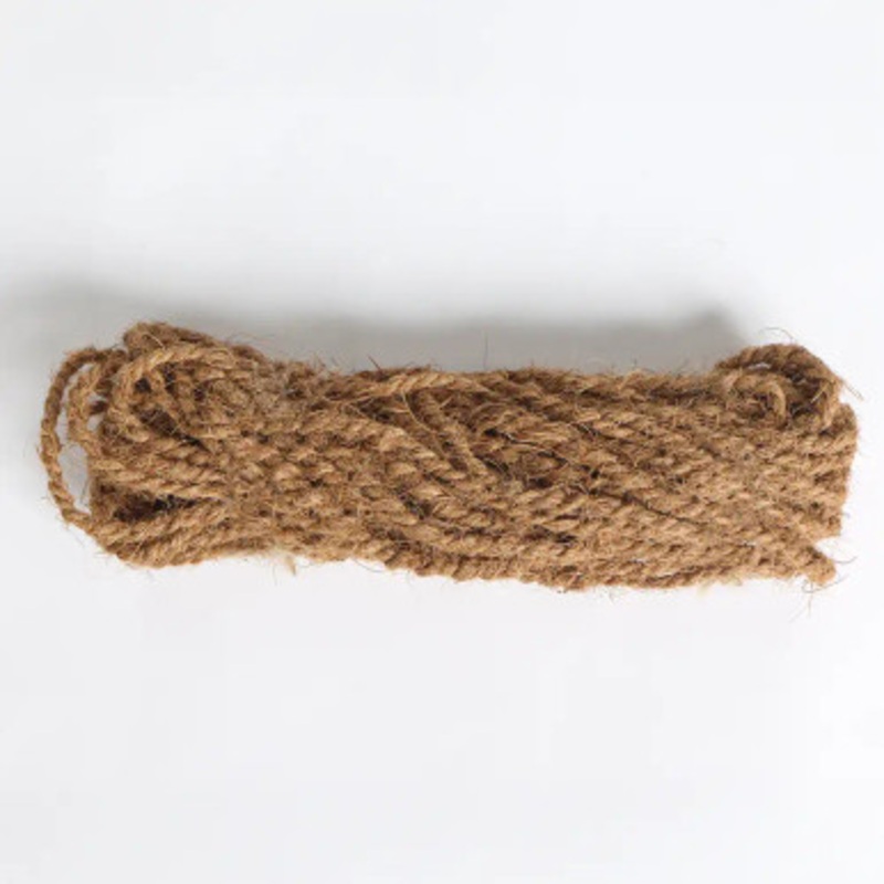 Coconut Husk Rope Parrot Toy Making Part – 3/16 x 50 foot