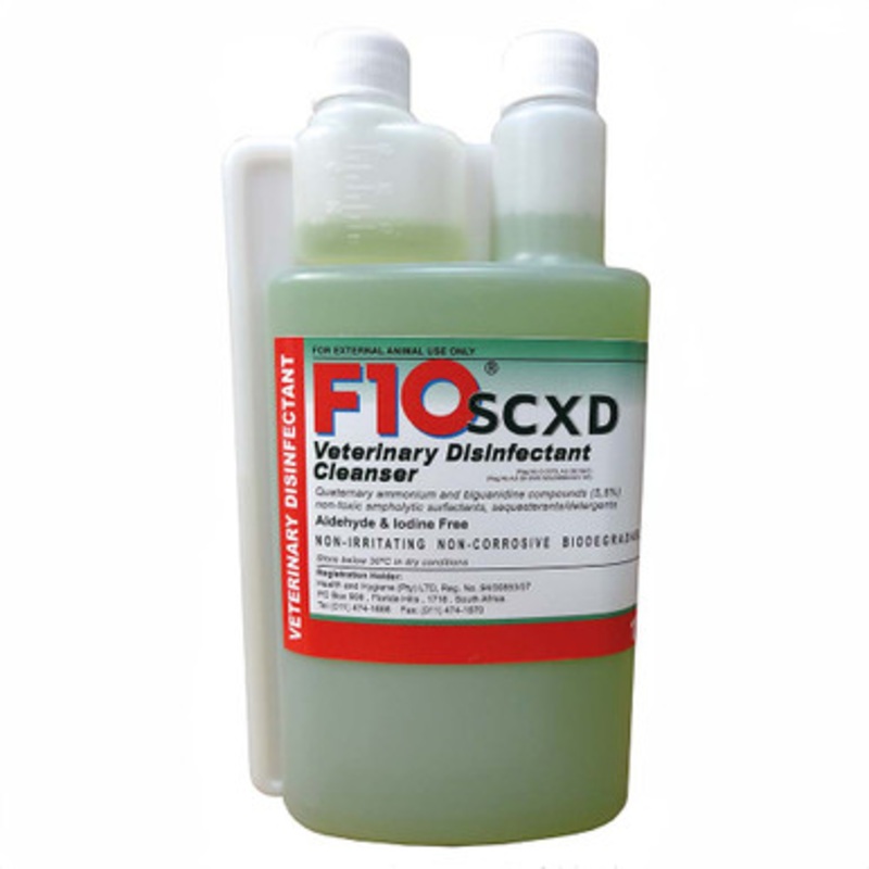 F10 SCXD Veterinary Disinfectant Cleanser 1 Litre
