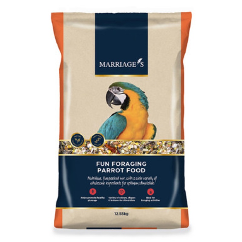 Marriage’s Quality Indoor Bird Fun Foraging Parrot Food 12.55kg
