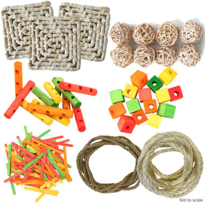 Northern Parrots Toy Making Parts Value Kit – Sm/Med