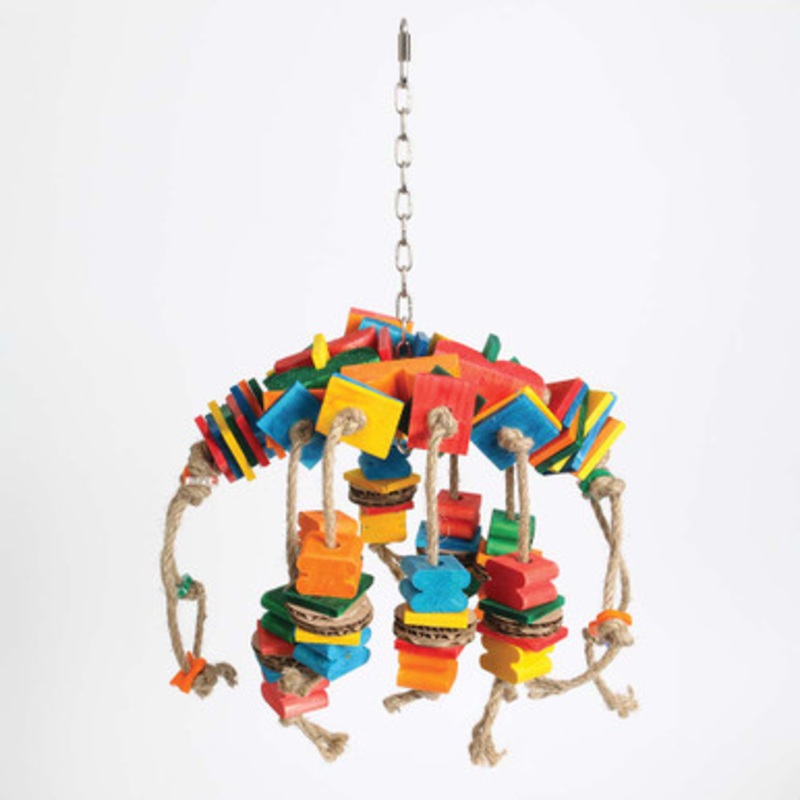 Parrot Activia Scarab Beetle Chewable Parrot Toy