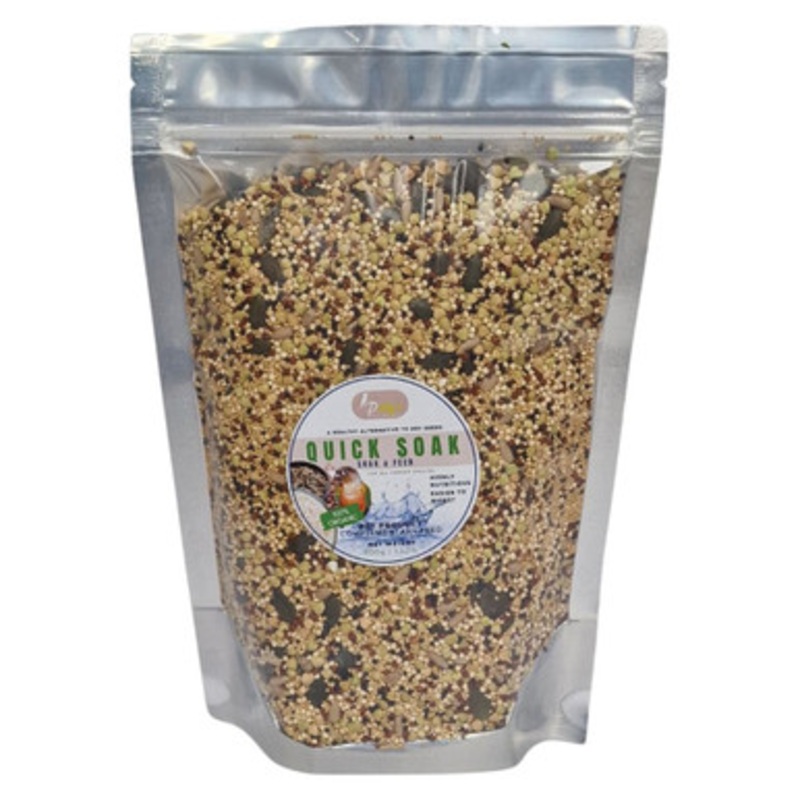 Polly’s Quick Soak Blend Parrot Food 600g