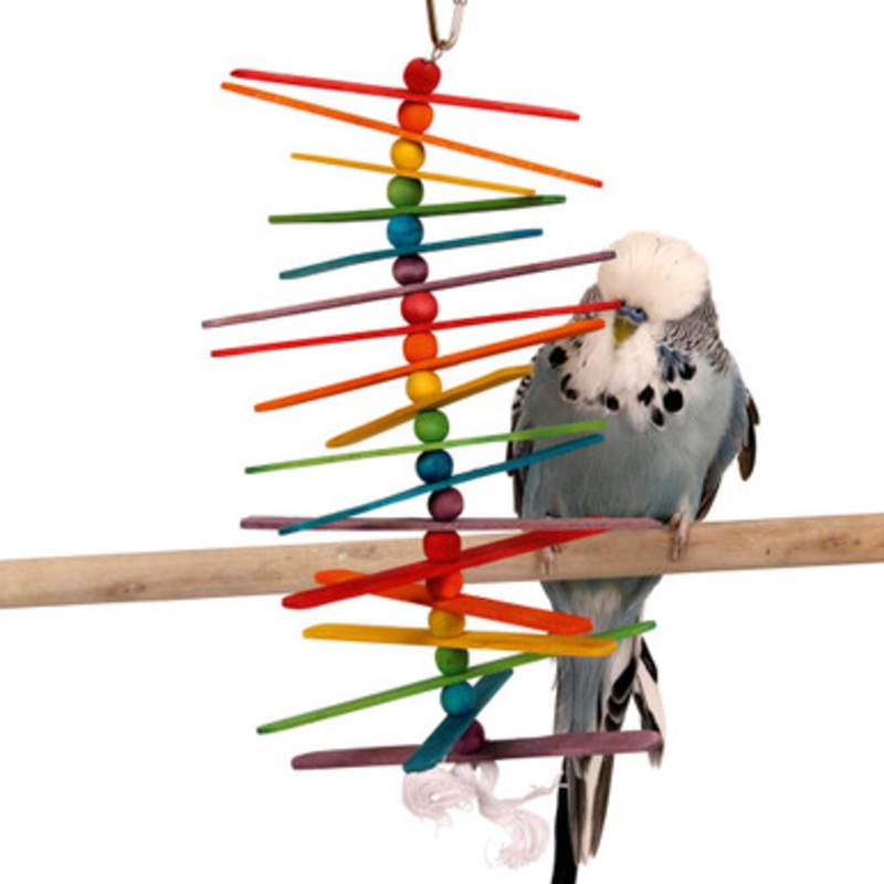 Popsicle Sticks Parrot Toy