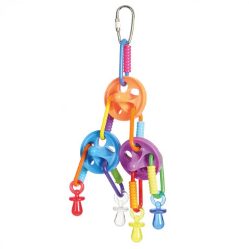 Top This Top That Noise Making Parrot Toy