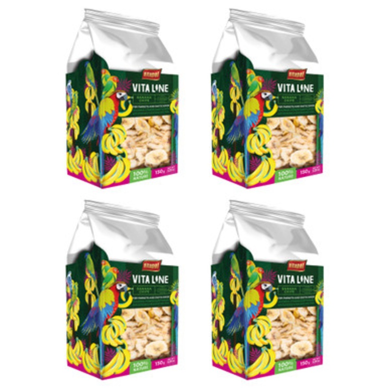 Vitapol Vita Line Banana Chips – 150g – Case of 4