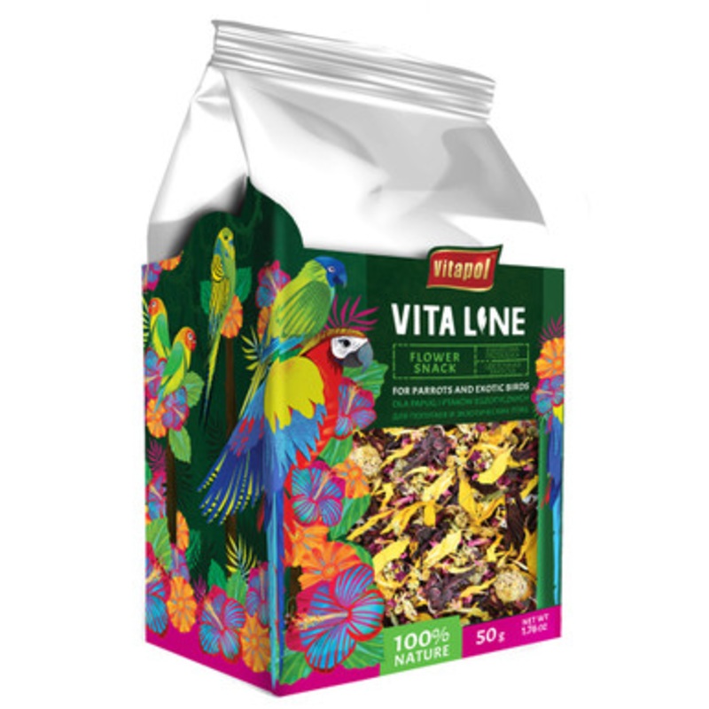 Vitapol Vita Line Flower Snack – 50g