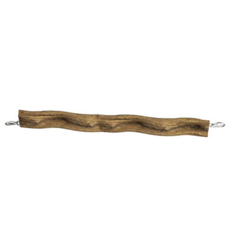 Wavy Wood Wiggle Corner Parrot Perch Medium