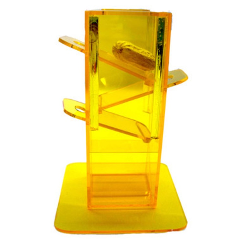 Birdie Plunk Tower Puzzle Foraging Parrot Toy