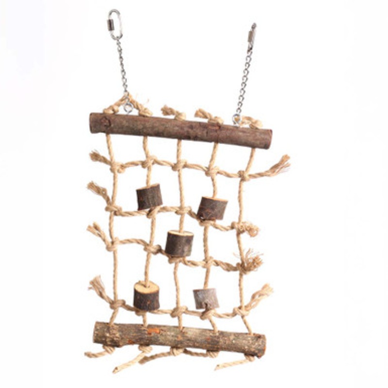 Climbing Net Parrot Toy