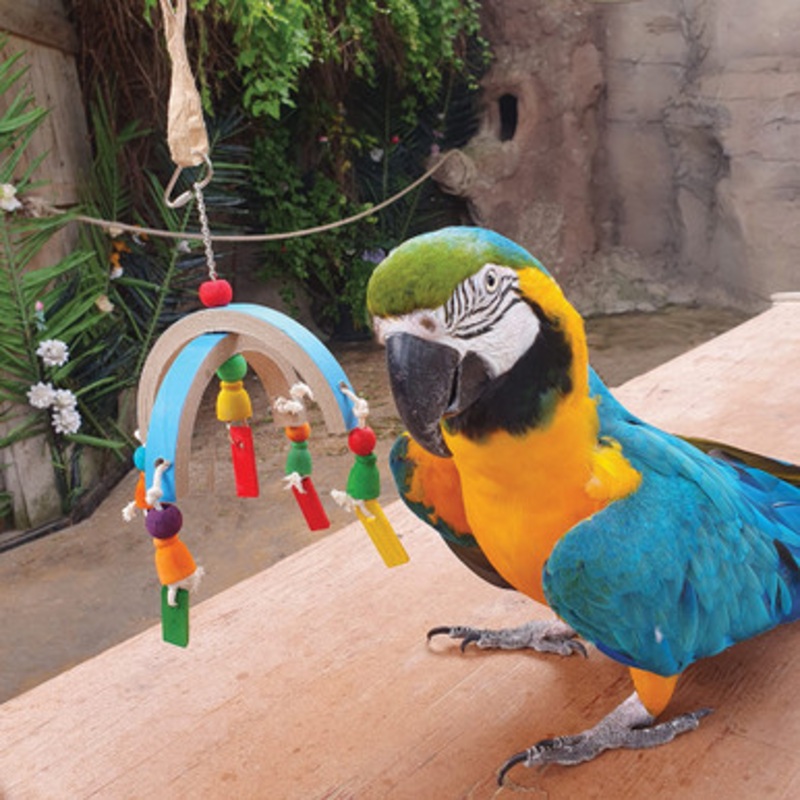 Confetti Mobile Parrot Toy