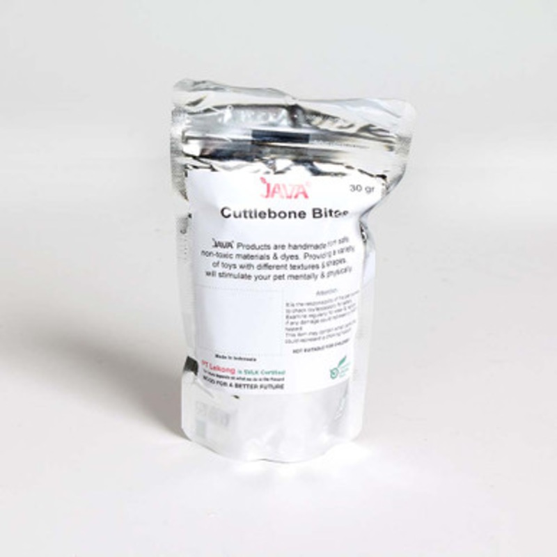 Cuttlefish Bone Bites for Cage Birds 30g