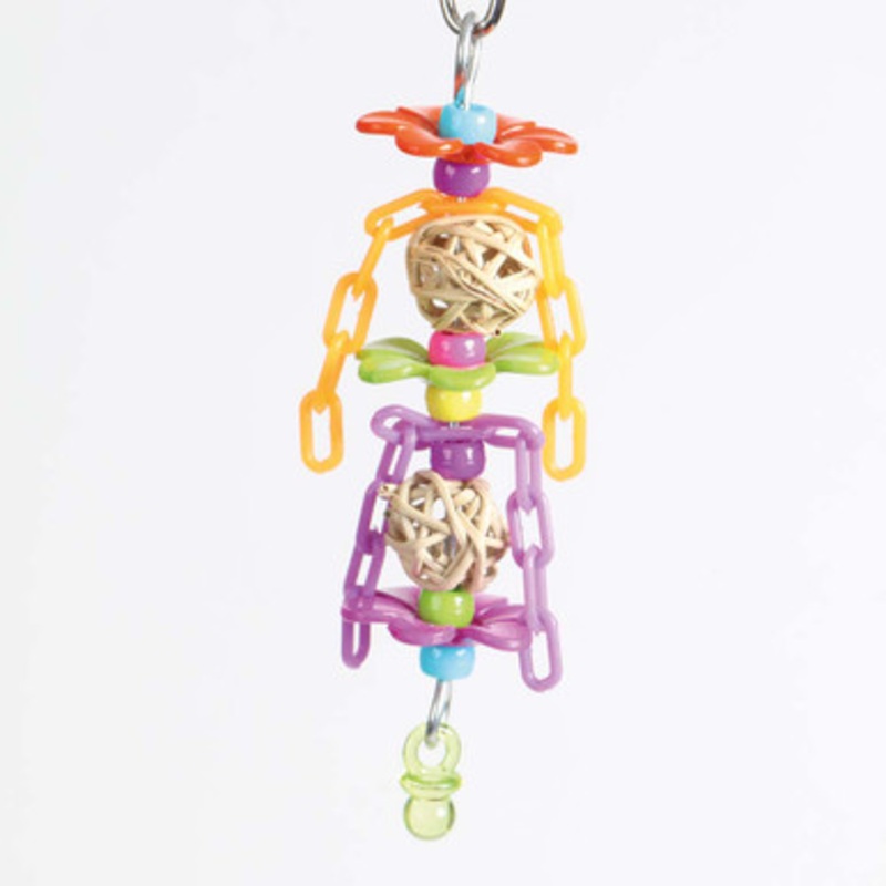 Flower Fest Small Parrot Toy