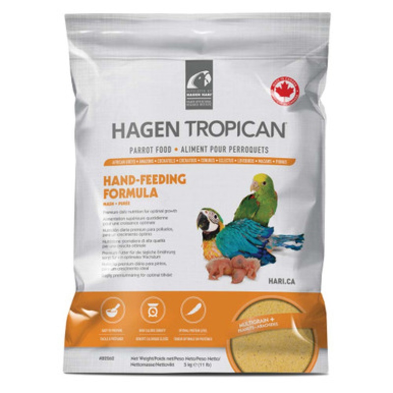 Hari Hagen Tropican Hand Feeding Formula Baby Parrot Food 5kg