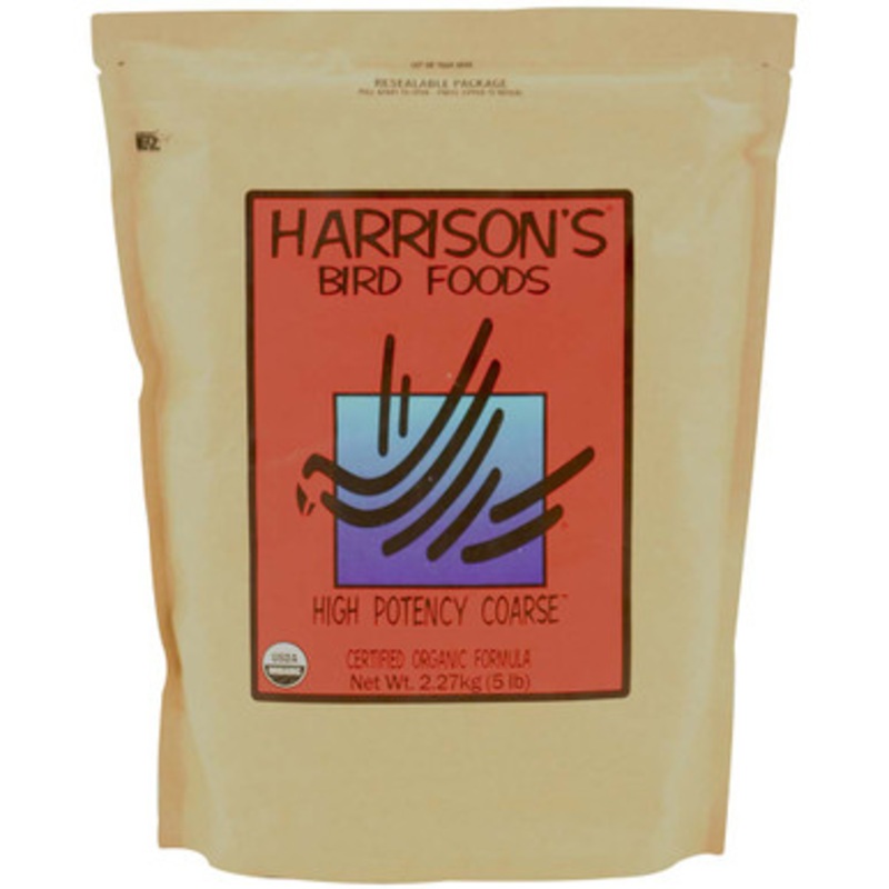 Harrison’s High Potency Coarse 5lb Complete Parrot Diet