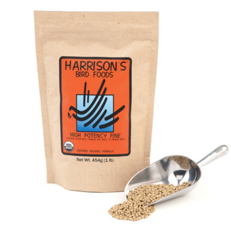 Harrison’s High Potency Fine 1lb Organic Parrot Food