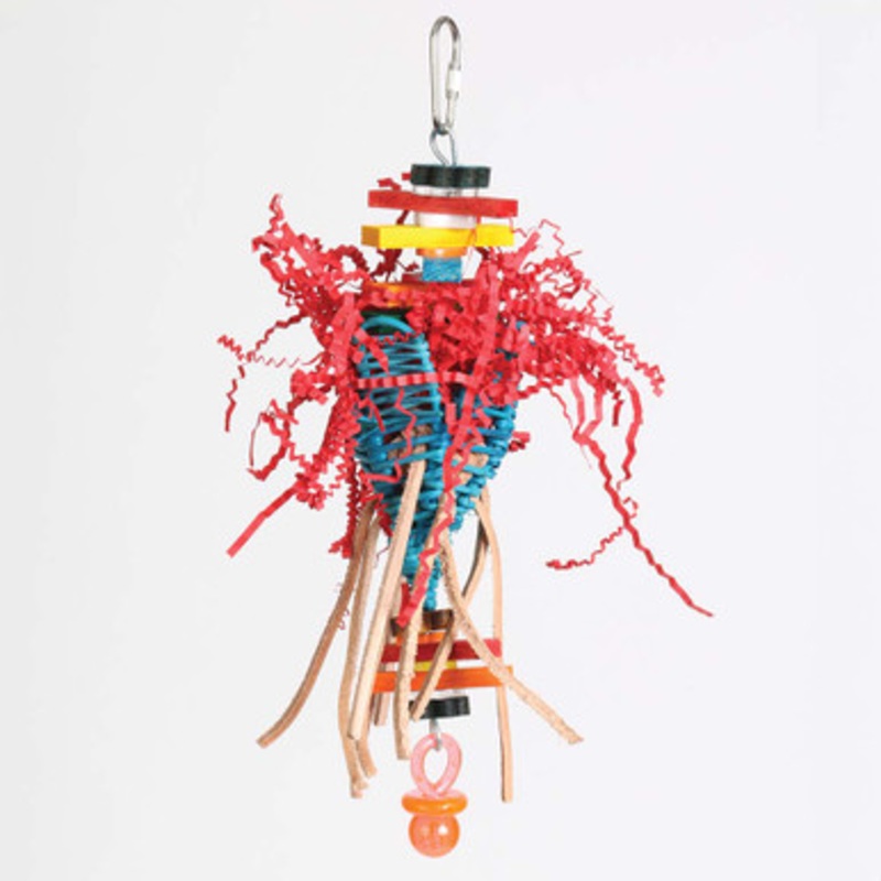 LouLou Bloom Chewable Foraging Parrot Toy