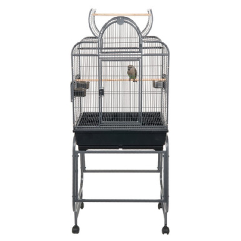 Mini Santa Fe Top Opening Parrot Cage with Stand